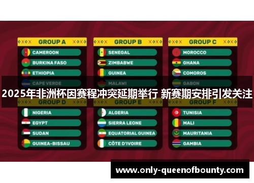 2025年非洲杯因赛程冲突延期举行 新赛期安排引发关注 2025年非洲杯因赛程冲突延期举行 新赛期安排引发关注